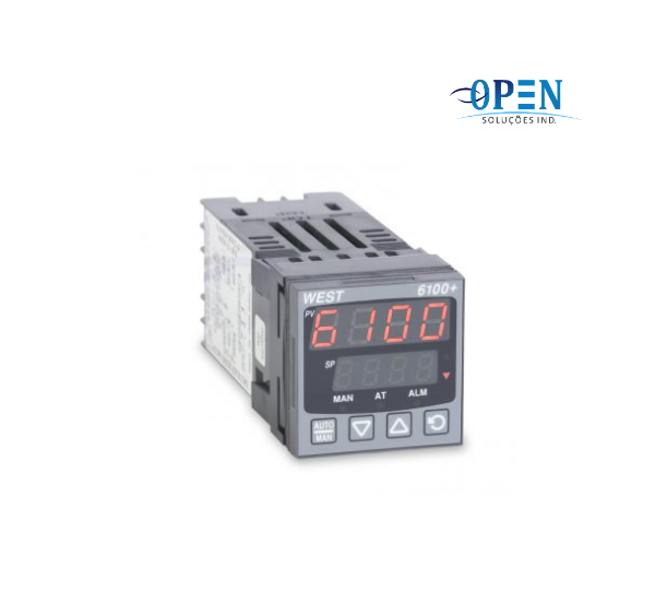 Controlador de Temperatura WEST 6100 _ P6100
