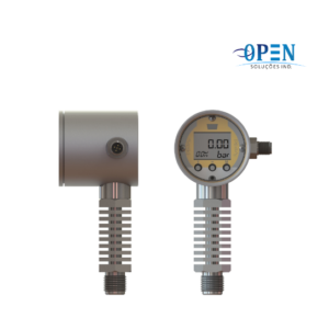 VKP-067 Manômetro Silver Alta Temperatura IP65