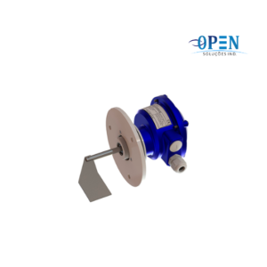 VKS-331 Chave de Nível Pá Rotativa com flange plástica