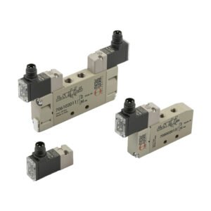 Válvulas Solenoides de 10 mm — Série PLT-10 / Mach 11 / MiniMach com Conexão Elétrica M8